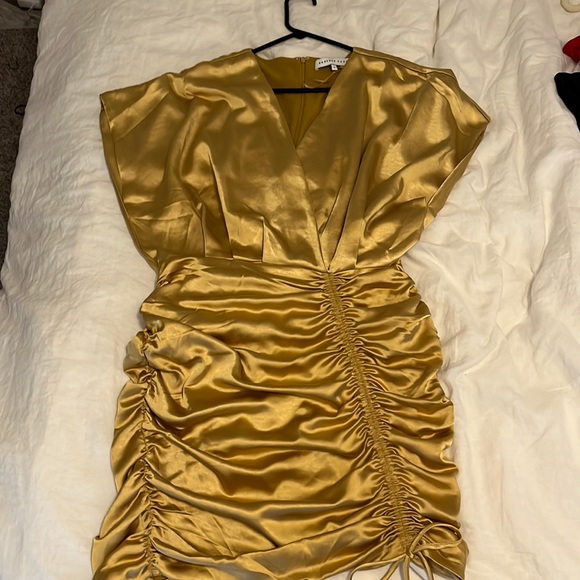 Endless Rose Golden Mini Dress - Picture 3 of 4
